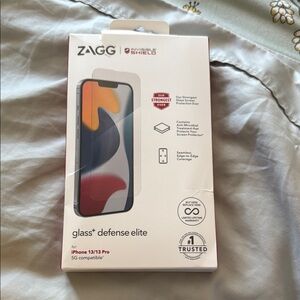Glass+ Defense Elite Screen Protector for iPhone 13/13 Pro - Black